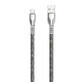Dudao gevlochten kabel USB - micro USB 5 A 1 m grijs (L3PROM grijs)