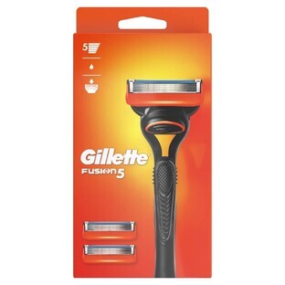 Rasoir Gillette Fusion5 + recharges, 3 pièces
