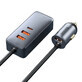 Baseus Share Together Autoladegerät 3x USB / USB Typ C 120W PPS Quick Charge Power Delivery grau (CCBT-B0G)