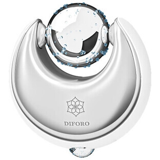 Diforo Facial Ice Globes Masaj facial de răcire și încălzire alb