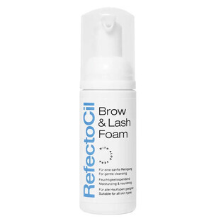 Refectocil Brow amp; Lash Foam Schiuma detergente per sopracciglia e ciglia, 45 ml
