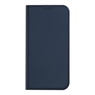 Husă pentru iPhone 15 Pro Max flip cover și portofel Dux Ducis Skin Pro - albastru
