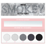 Paleta de sombras de ojos Miyo The Five Points Palette Smokey, 6,5 g
