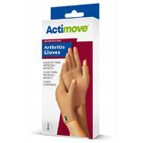 Guanti per artrite Actimove per persone affette da artrite beige S