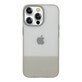 Kingxbar Plain Series caz capac pentru iPhone 13 Pro Max caz de silicon gri