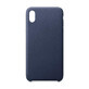ECO Leather eco lederen hoesje iPhone 12 Pro Max marineblauw