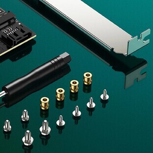 Ugreen Erweiterungskarte M.2 NVMe SATA Laufwerksadapter (M, M+B Schlüssel) PCIe 3.0 x4 32Gbps (CM302) Ugreen Erweiterungskarte M.2 NVMe SATA Laufwerksadapter (M, M+B Schlüssel) PCIe 3.0 x4 32Gbps (CM302)