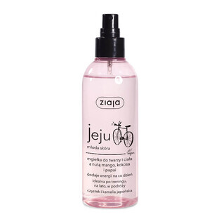 Ziaja Jeju Young Skin Brumă pentru față și corp, 200 ml