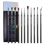 Jessup Pro Makeup Pincel delineador T324, 11 piezas