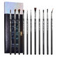Jessup Pro Makeup Pincel delineador T324, 11 piezas