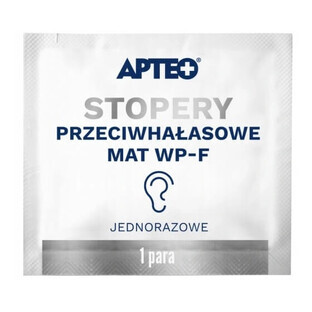 Stoppers, Apteo Care, Mat Wp-F, 2 stuks