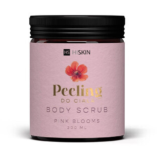 HiSkin Lady Flowers Exfoliante corporal peonía amp; rosa, 200 ml