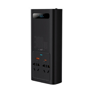 Baseus IGBT Auto-Wechselrichter 300W 220V (CN/EU Stecker) schwarz (CGNB010101)