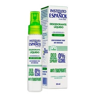 Instituto Español Anti-Irritación Antitranspirante Femenino en bruma, 50 ml