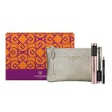 Collistar Volume Unico Mascara Set Volume Unico Mascara Intense Black 13 ml + Professionale eyeliner Black 0.8 g + The Bridge makeup bag