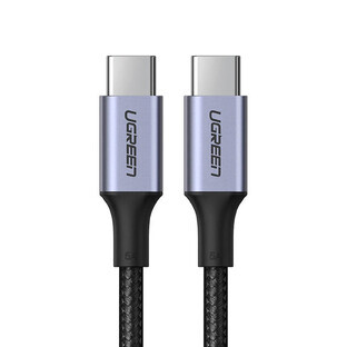Ugreen Kabel US316 70428 USB-C - USB-C PD QC FCP 100W 5A 480Mbps 1.5m - grau