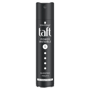 Laca Invisible Taft Power 5, 250 ml