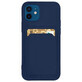 Funda de silicona con bolsillo para tarjetas documentos para Samsung Galaxy A22 4G azul marino
