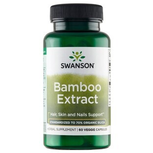 Swanson Bamboo Extract, 60 capsules