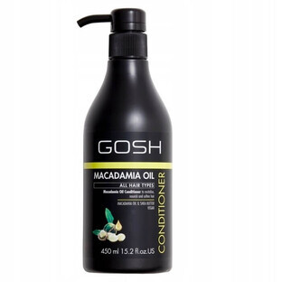 Acondicionador capilar Gosh con aceite de macadamia, 450 ml