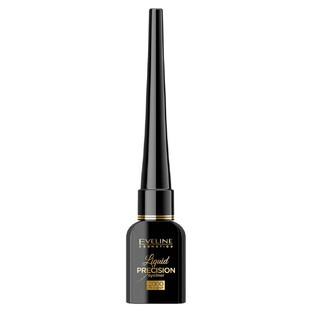 Eveline Cosmetics Liquid Precision Liner 2000 Procent Matt Black eyeliner liquido, 4 ml