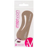 Pochoirs à sourcils Inter Vion Brown, 3 pièces