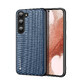 Dux Ducis Fino Fall Samsung Galaxy S23+ Fall mit Silikonrahmen blau