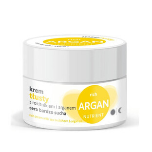 Idee Derm Oily cream with sea buckthorn and argan oil, 50 ml