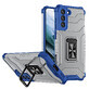 Crystal Ring Case étui hybride blindé + support magnétique Samsung Galaxy S22+ (S22 Plus) bleu