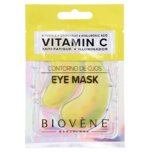 Biovene Vitamin C Anti-Fatigue Gel Eye patches with vitamin C and hyaluronic acid, 1 paire Biovene Vitamin C Anti-Fatigue Gel Eye patches with vitamin C and hyaluronic acid, 1 paire