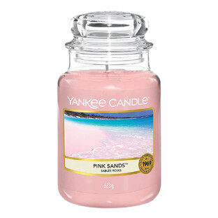 Yankee Candle large jar Pink Sands scented candle, 623 g