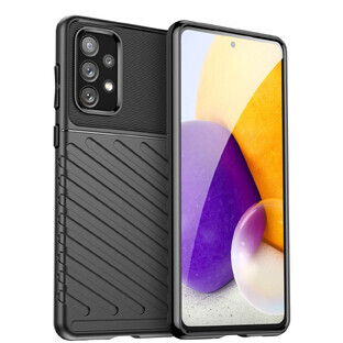 Thunder Case flexible armored case cover Samsung Galaxy A73 black