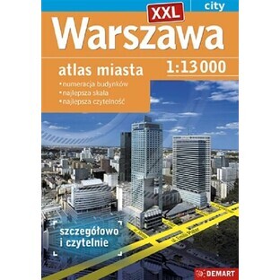 Warschau XXL stadsatlas