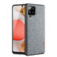Dux Ducis Fino nylon covered case Samsung Galaxy A42 5G grey