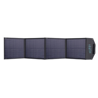 Choetech SC009-V2 solar foldable 100W USB-C / 2x USB-A PD QC charger - black.