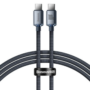 Cavo Baseus CAJY000601 USB-C - USB-C PD 100W 5A 480Mbps 1,2m - nero