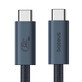 Cablu Baseus CB000068 USB-C - USB-C 240W PD 8K 60Hz 1m - negru