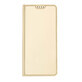 Funda Dux Ducis Skin Pro Xiaomi Poco C40 flip cover card wallet stand oro