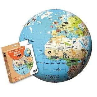 Globe 42 cm - Planet of animals, ball