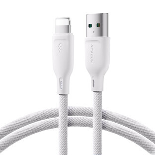 Joyroom Multi-Color Serie S-A34 USB-A / Lightning 3A Kabel 1m - weiß