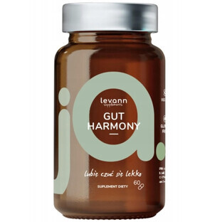Levann Gut Harmony jA Per la digestione e il supporto intestinale, 60 capsule