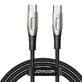 Joyroom Star-Light Series SA27-CC5 USB-C / USB-C 100W cablu 2m - negru