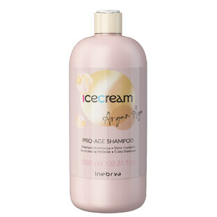 Champú Inebrya Ice Cream Argan Age con Aceite de Argán, 1000ml
