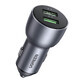 Ugreen schnelles Autoladegerät 2x USB 36W Quick Charge SCP FCP AFC grau (CD213 10144)