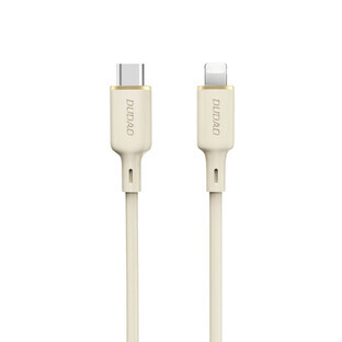 Dudao L7SCL USB-C - Lightning 30W cable 1m - beige