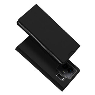 Dux Ducis Skin Pro case for Realme GT Neo 5 / Realme GT3 flip cover card wallet stand black
