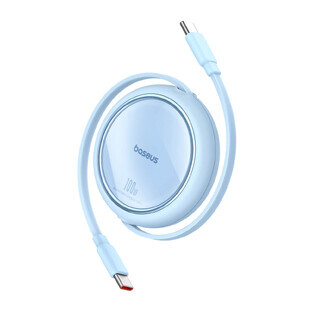 Baseus Free2Draw Mini USB-C - USB-C 100W 1m câble d'extension - bleu
