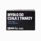 Jabón Facial y Corporal Zew For Men con Carbón Bieszczady, 85 ml