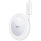 Ugreen CD245 40123 încărcător wireless Qi / MagSafe 15W cu cablu USB-C - alb