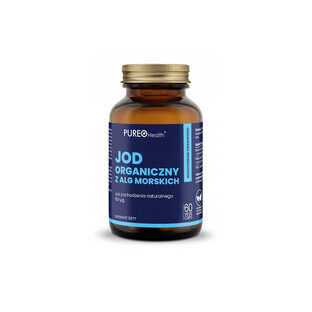 Pureo Health Yodo orgánico de algas marinas, 60 cápsulas